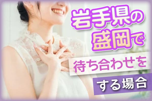 岩手県の盛岡で待ち合わせをする場合